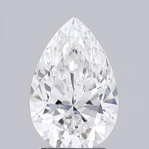 1.28ct D Colour IF EX Pear Lab-grown Loose Diamond IGI Certified