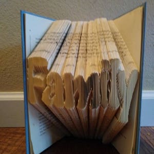 Family Book folding pattern