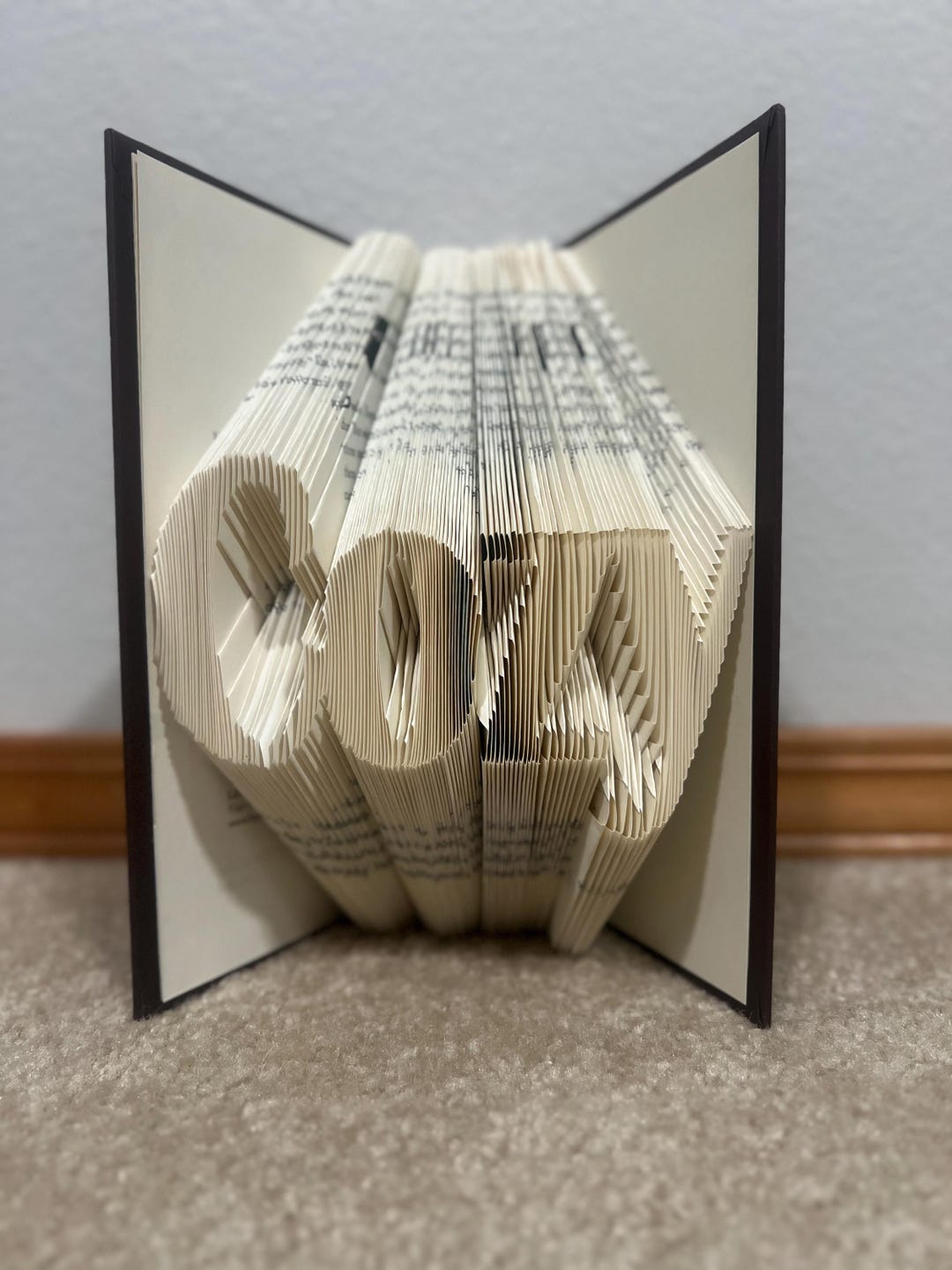 Cozy Folded Book Pattern - Etsy