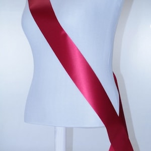 Blank Sash any color w/Free Sample,& Fastener 3&quot; x 72&quot; complete wrap around sash