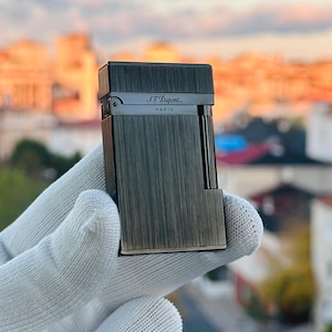 New Stock St Dupont Black Matte Ligne 2 Paris High quality 1:1 Replica Kutulu Ve Sertifikalı Luxury Gift