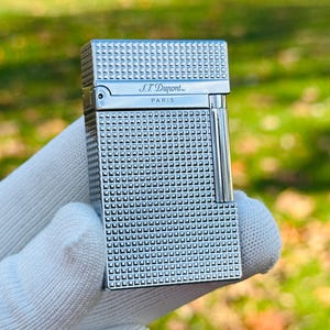 デュポン ライター シルバー ライン 2 限定コレクション 男性向けギフト ビデオ 1:1 レプリカ 高品質