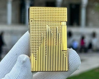 St Dupont ライター 金メッキ 11863 Ligne 2 1:1 高品質レプリカ 男性