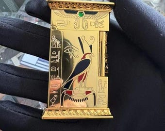 S.T. Collection Cadeau Homme Dupont Pharaoh Ligne 2 Plaqué Or Édition Limitée