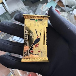 S.T.Dupont France Dupont’s most valuable limited edition Pharaoh the Great Dupont Lighter Man Collection No box 1:1 Replica High quality