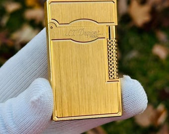 St Dupont ライター 金メッキ 11863 Ligne 2 1:1 高品質レプリカ 男性