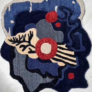 Tufting Rugs, Custom Handmade Tufted Rug, Custom Rug, Personalized Gifts , Handmade Tufting Rug, Handmade Rug