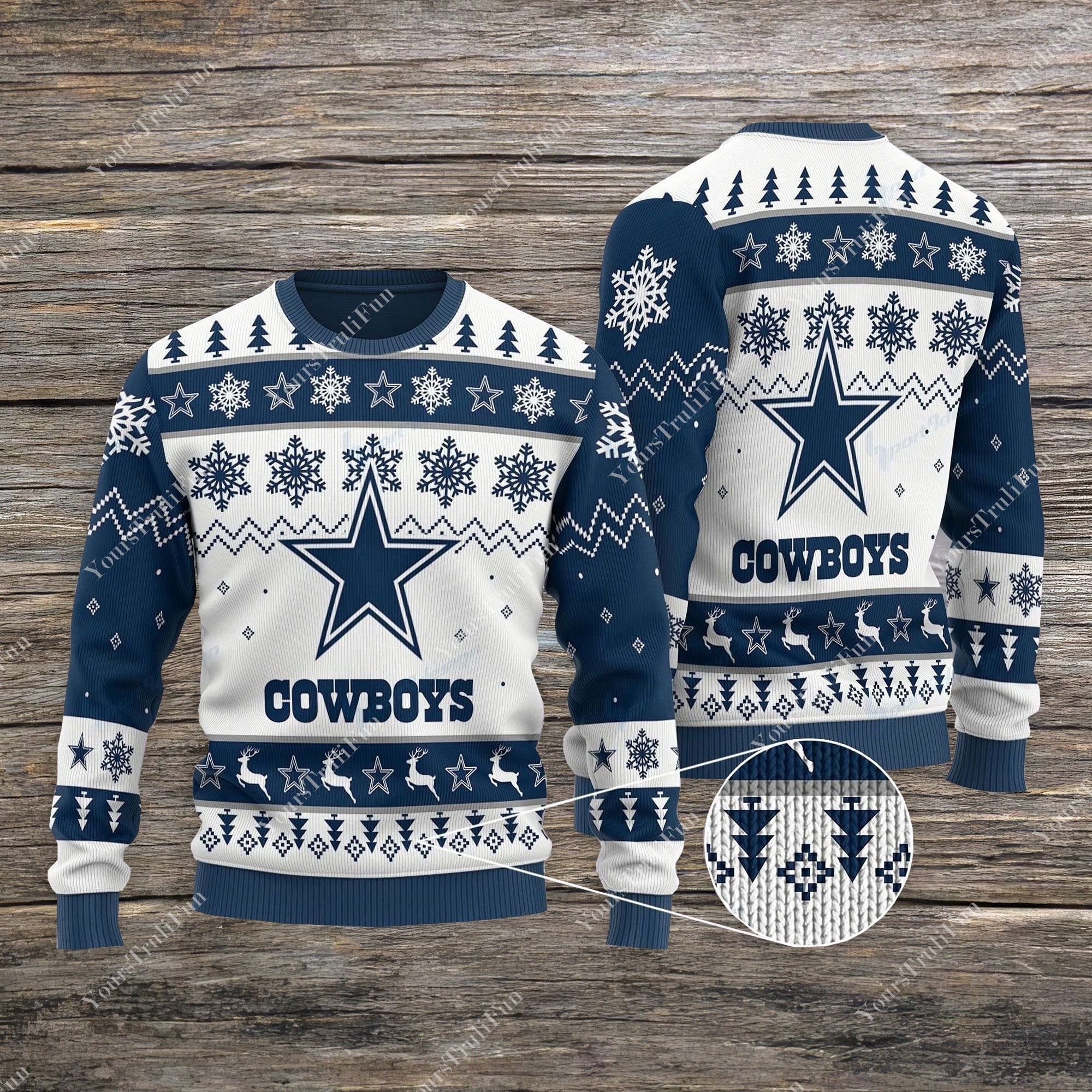 Ugly Cowboy Sweater - Etsy