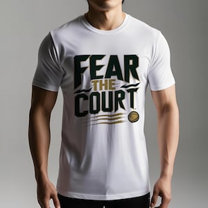 Milwaukee Street Style T-Shirt | USA Basketball Trikot | Schräg verrückte Stiefel | Bella Canvas Spieltag Shirt | Trashcore Fashion Passform