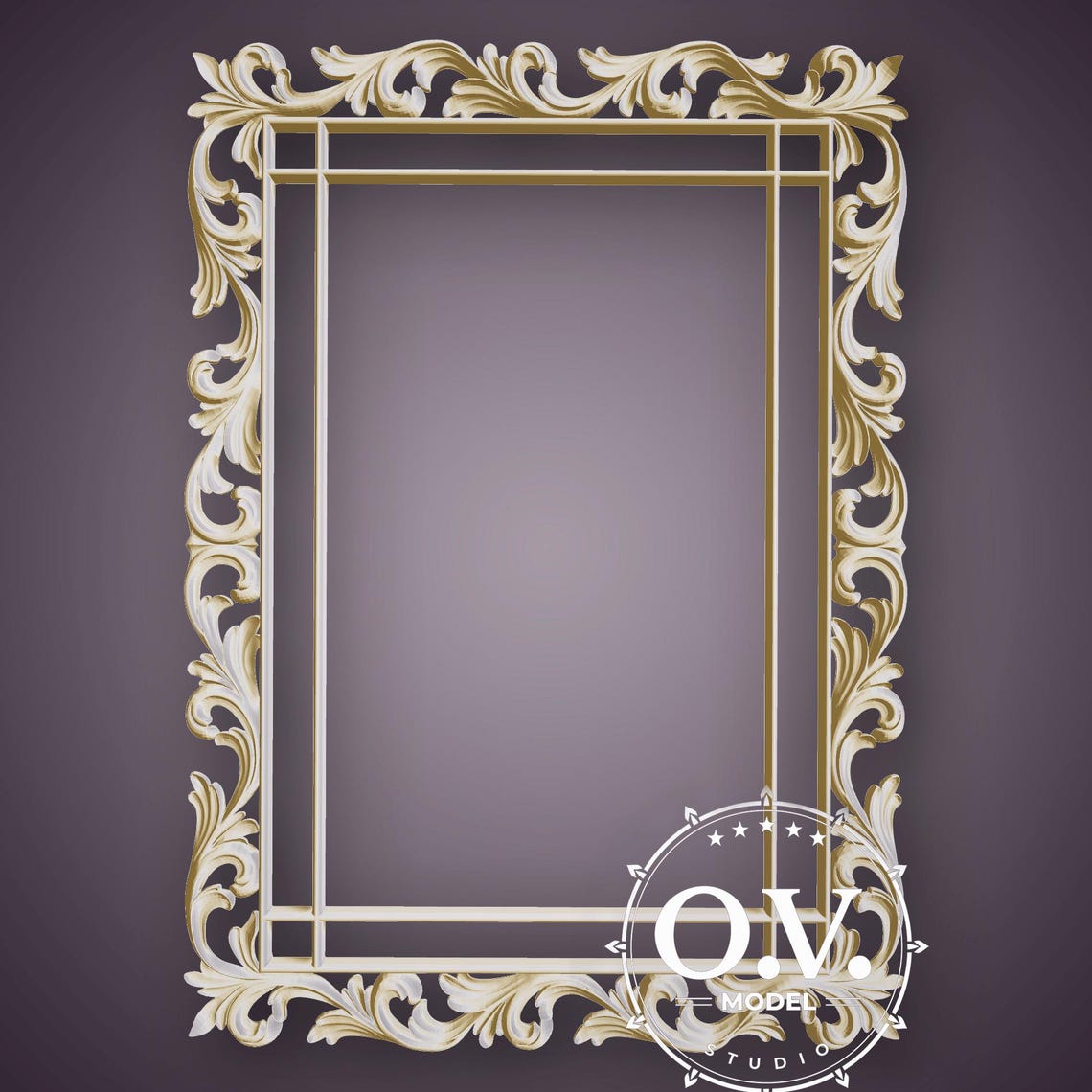 Carved Frame Pack 10 Models, CNC Frame Models, STL File Pack ...
