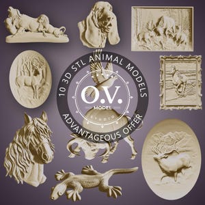 dierlijke stl-modellen, cnc wildsnijwerk, decoratieve dierencnc, 3D-dierkunstbestand, natuurdecor stl, op de natuur geïnspireerde cnc, Artcam