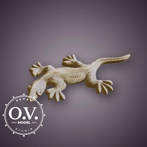 wildlife lizard stl, reptile cnc carving, nature decor file, lizard wall art, animal engraving stl, custom decor cnc, Artcam