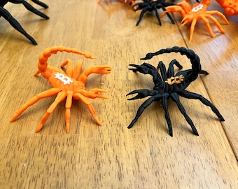 3D Printed Bitcoin Scorpion – Crypto Desk Decor
