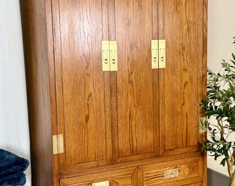 Henredon Scene One Wardobe/Armoire/Triple Cabinet