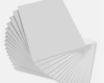 10mm PACK OF 5 white matt PVC Foamex sheets, 10mm thick, Sign Display Mounting Foamboard Signage Board