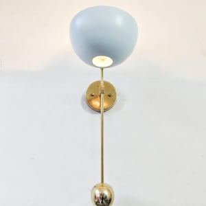 Sconce light modern brass light Handcrafted Beautiful Italian sconce Midcentury Room Decor