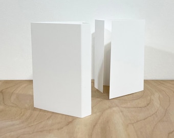 Cassette J-Cards - Bright White Paper - With Inner Panel - Music Packaging - Cassette Sleeve
