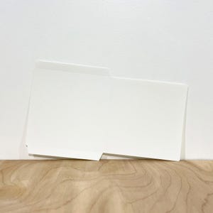 CD Inner Paper Sleeve - Un-assembled - Bright White Paper - Music Packaging - CD - DVD - Sleeve