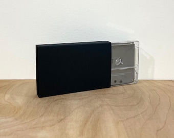 Cassette Outer O-Cards - Black Paper - Heavy Weight - Music Packaging - Cassette Sleeve