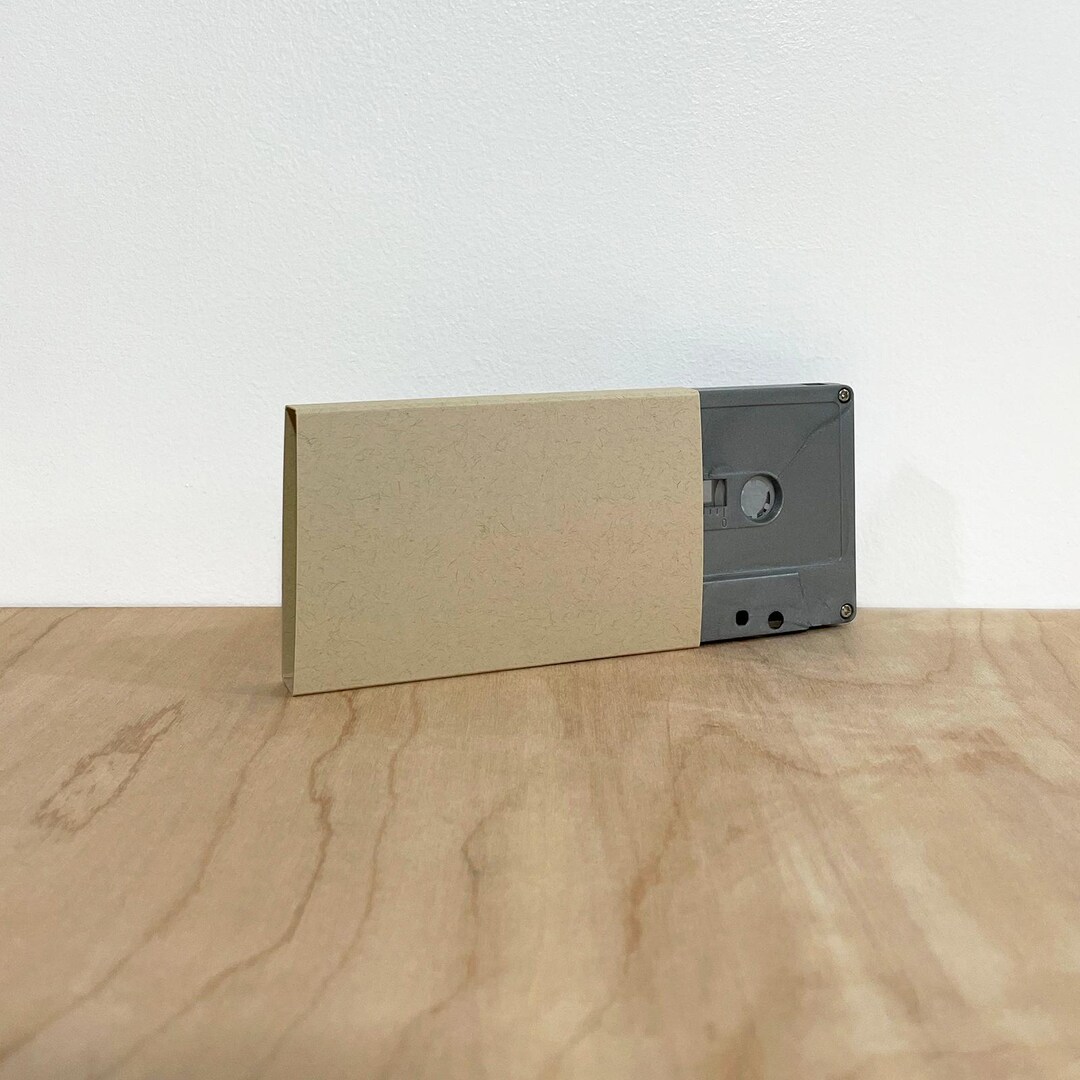 Cassette O-cards - Dark Kraft Paper - Last 5 Pieces/discounted - Music ...