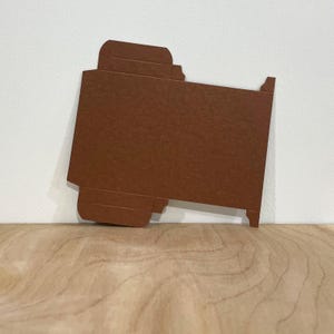 Cassette Boxes - Copper Metallic Paper - Both Sides Closed - Last 13 Available - Cassette Sleeve Boxes - Includes adhesive strips