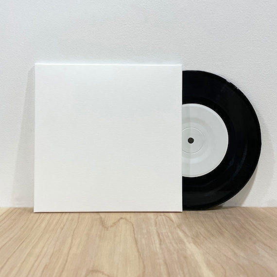 7" Envelope Sleeve - Bright White Paper - Heavy Weight Paper - Music Packaging - Vinyl Record Sleeve - Record Sleeve