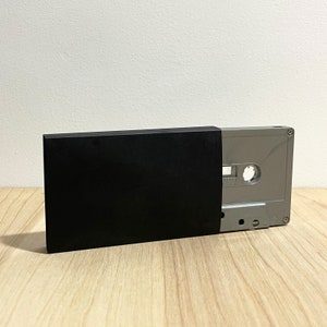 Cassette O-Cards - Black Paper - Blank Music Packaging