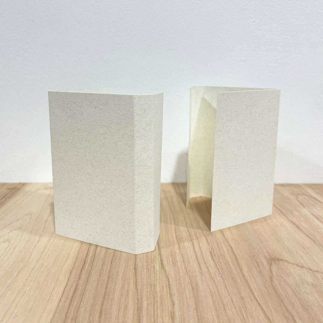 Cassette Jcards Flax Paper With Inner Panel Blank Music Etsy