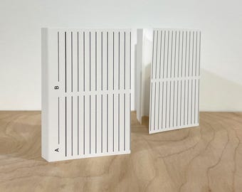 Cassette J-Cards - With Tracklist Lines - Bright White Paper - New Design - Cassette Sleeve - Mixtape