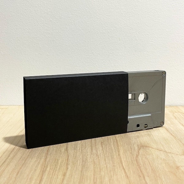 Cassette O-Cards - Black Paper - Heavy Weight - 12 pieces available - Blank Music Packaging