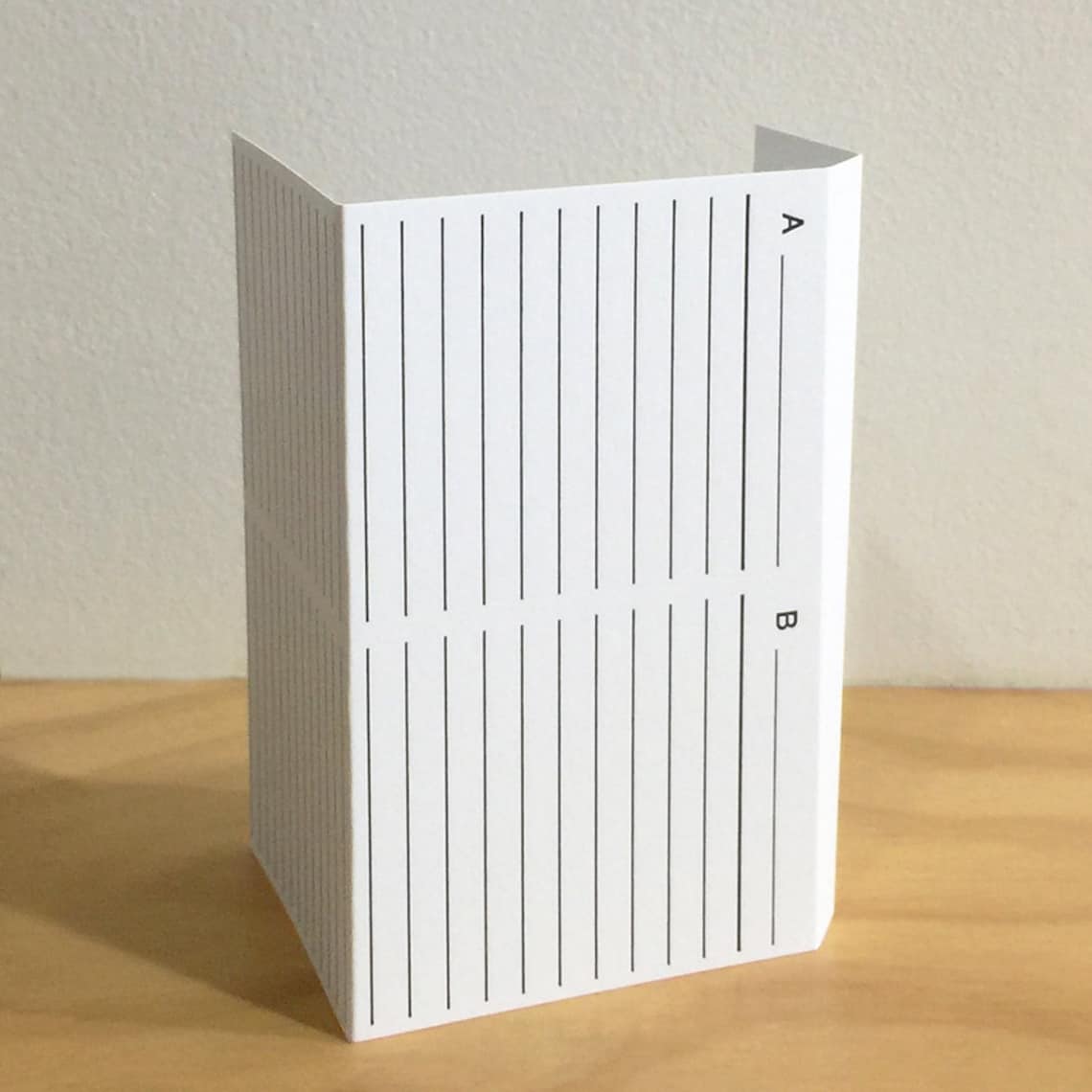 Cassette Jcards With Tracklist Lines White Paper Blank Etsy