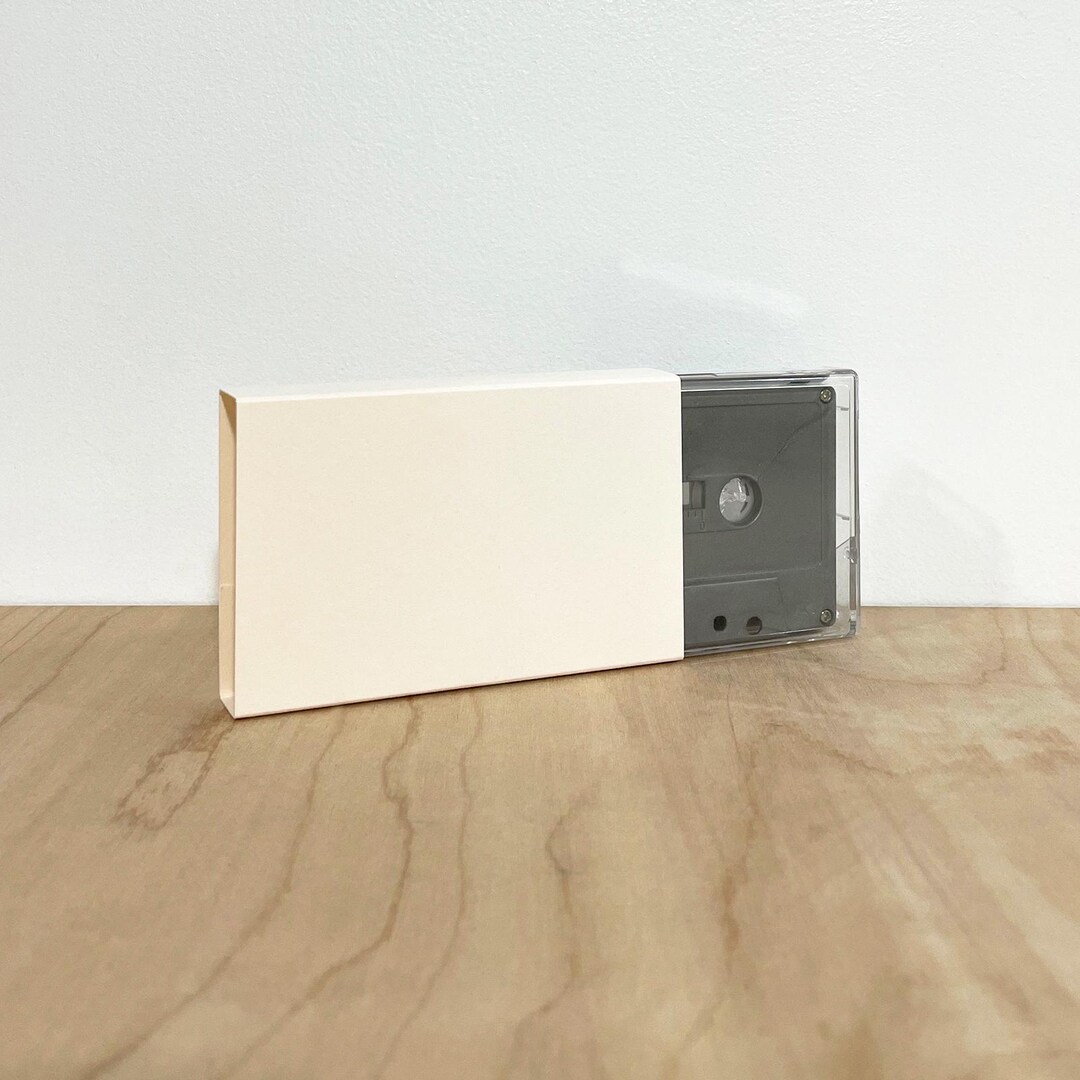 Cassette Outer O-cards - Light Pink Paper - Last 15 Pieces - Music ...