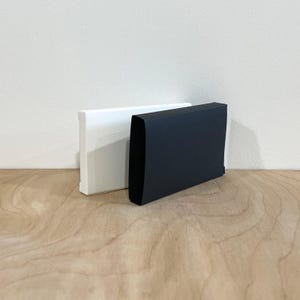 Cassette Boxes - Bright White Paper - One Side Open - Cassette Sleeve Boxes - Includes adhesive strips