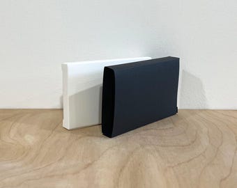 Cassette Boxes - Bright White Paper - One Side Open - Cassette Sleeve Boxes - Includes adhesive strips