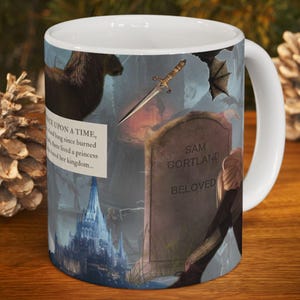 Throne of Glass Ceramic Mug, Bookish Mug, Bookish Gift, Throne of Glass Merch, Acotar Gift, Booktok, Gift for Book Lovers, Fantasy Reader