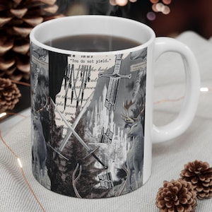 Throne of Glass Ceramic Mug,  Acotar Gifts, Acotar Mug, Bookish Mug Gifts, Gift for readers, Throne of Glass Merch, Booktok Mug, Book Lover