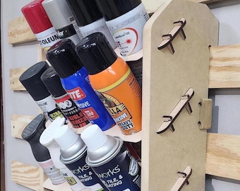 Spraydosenaufbewahrung - Shop-Werkzeuge - Werkstattaufbewahrung - French Cleat