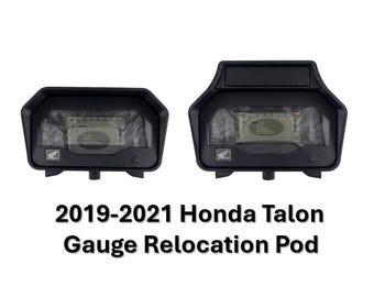 2019-2021 Honda Talon Gauge Relocation Enclosure