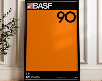 BASF LH EXTRA I 60 Blank Cassette Tape (1) (sealed) - Etsy