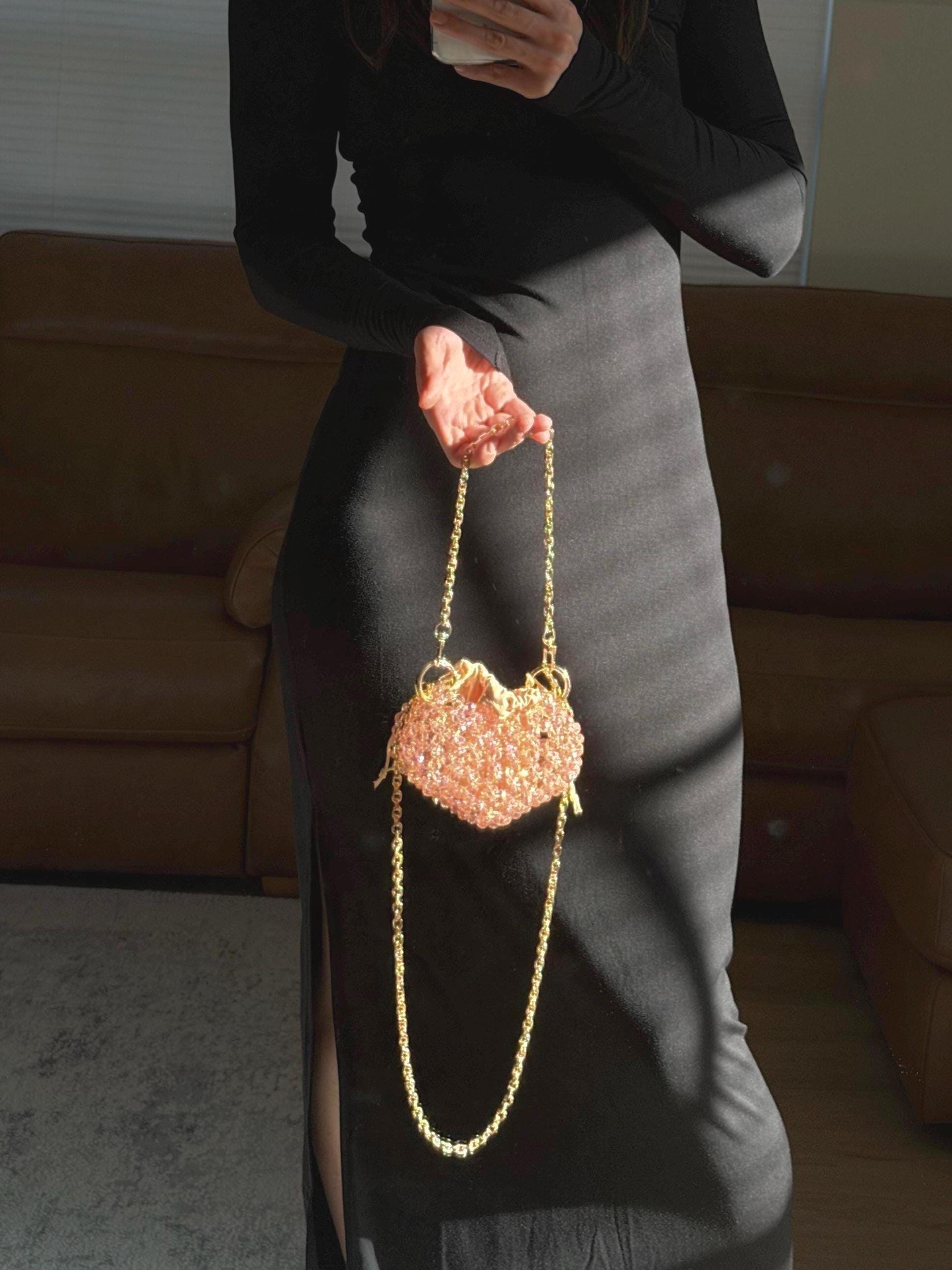 Crystal Heart Clutch - Etsy