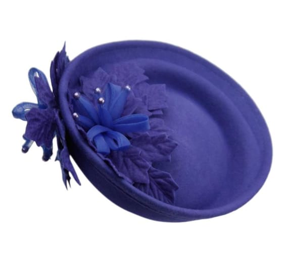 Ladies Church Derby Winter Fascinator Hat Flower Fedoras  display picture 3