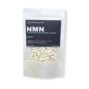 NMN 300mg Pure All-natural Vegan Nicotinamide Mononucleotide supplement 25 capsules