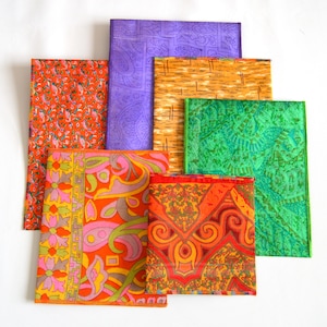 Mixed pack Upcycled Sari Silk Assorted Gift Envelopes - Bohemian Eco Friendly Recycled Gift Pouches