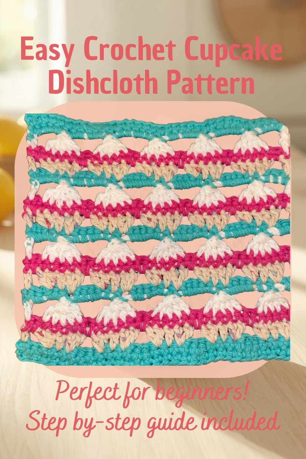 Crochet Cupcake Pattern