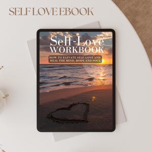 Self Love eBook Template | Canva Self Care Workbook | Mindset & Coaching Guide