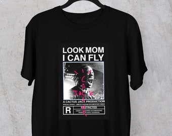 cactus jack look mom i can fly moletom com capuz