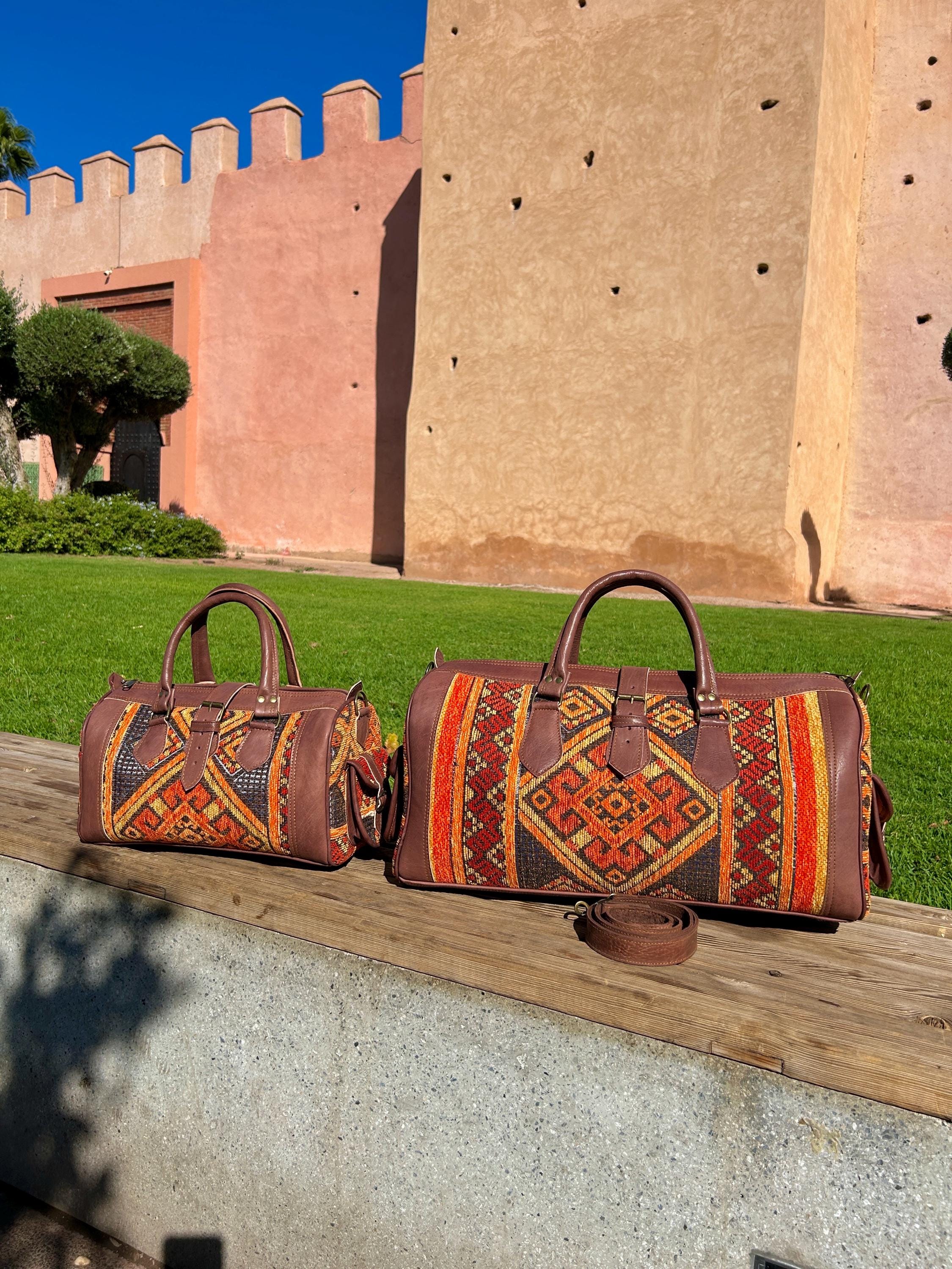 Vintage Berber Bag Purse Leather - Etsy display picture 1