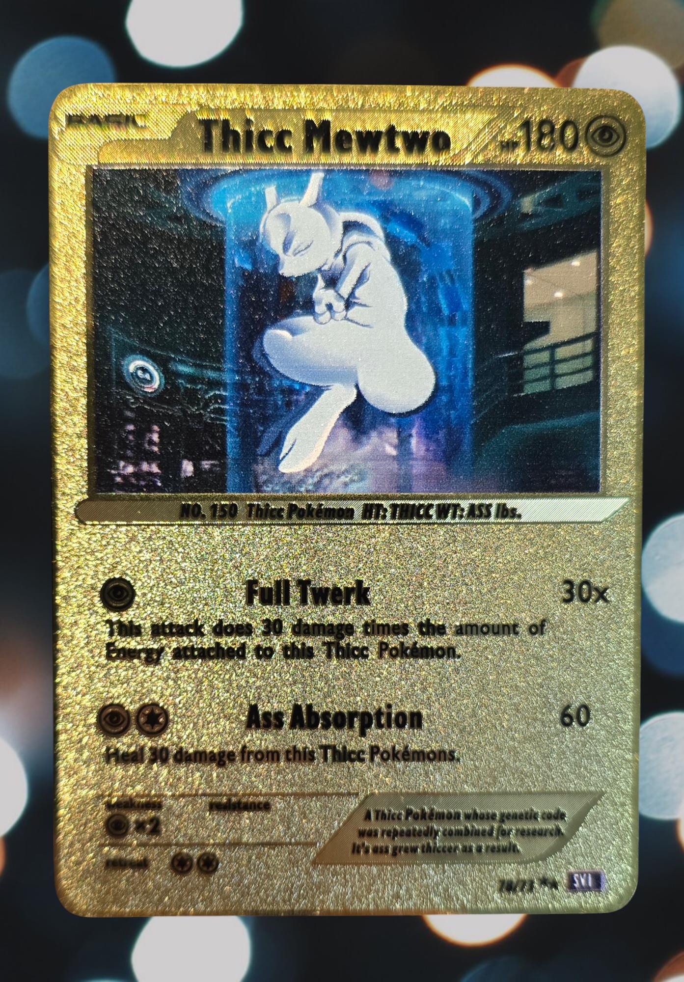 Thicc Pikachu Card Metal - Etsy