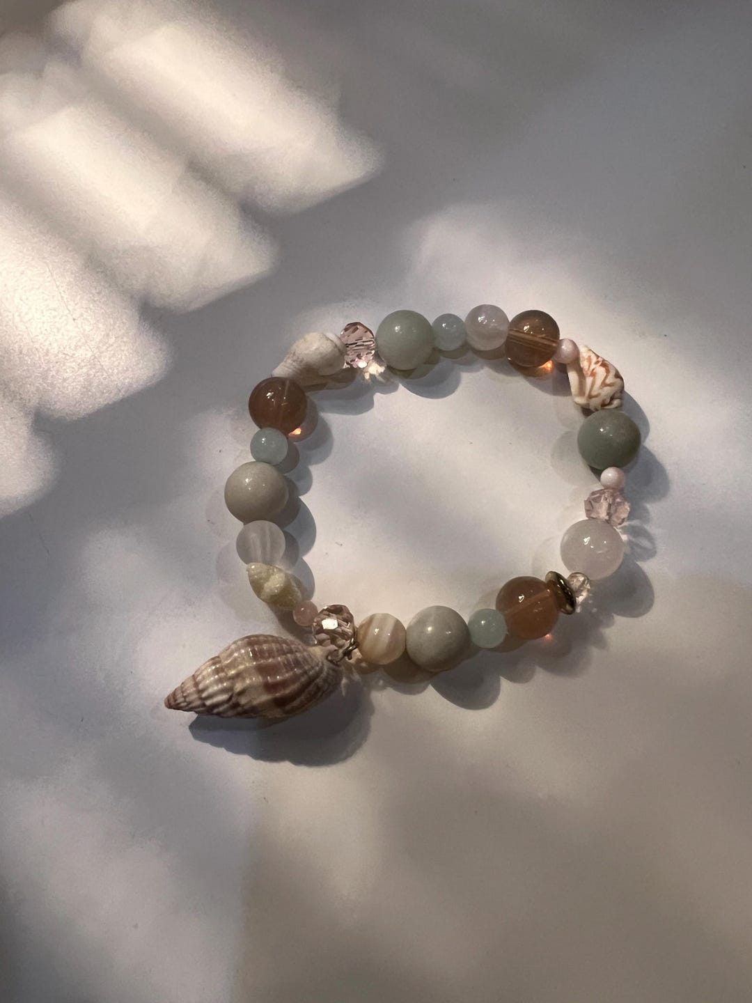 Beaded Ocean Shell Beach Summer Bracelet Jewelry - Etsy