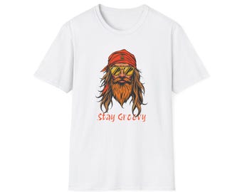 Groovy Hippie Graphic T-Shirt, 70s Retro Style